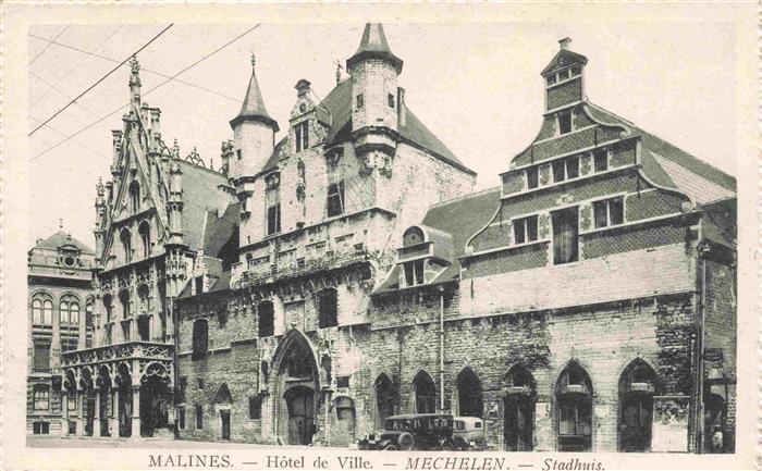 Malines Mechelen Flandre Belgie Hotel de Ville