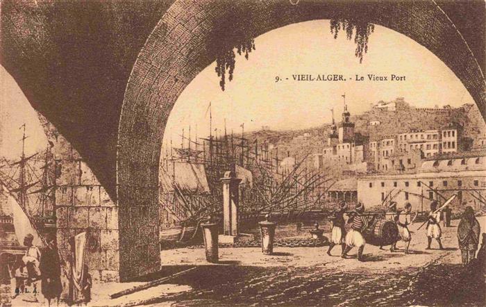 ALGER Algier Algerie Le Vieux Port