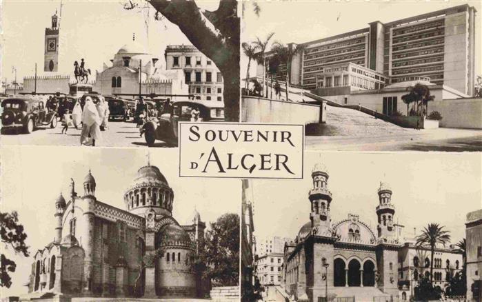 ALGER Algier Algerie Vue d'ensemble Souvenir d'Alger