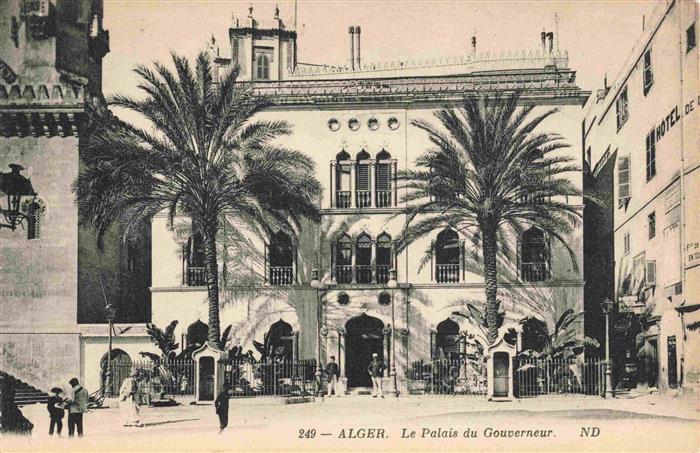 ALGER Algier Algerie Le Palais du Gouverneur