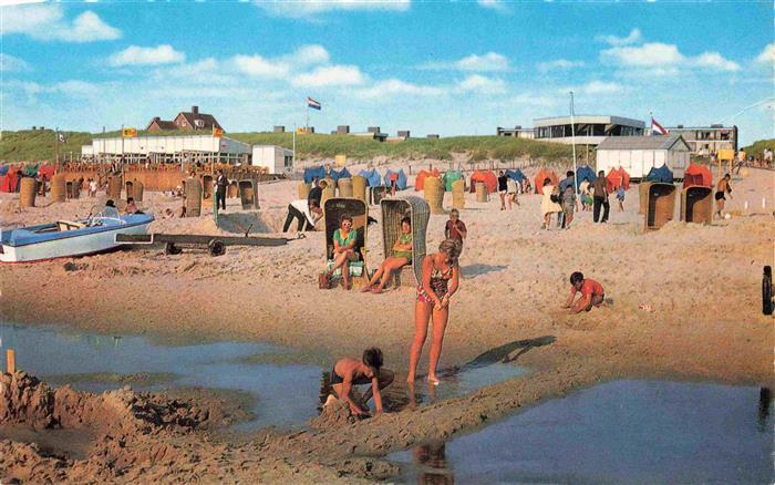 Bergen aan Zee NL Strandpartie