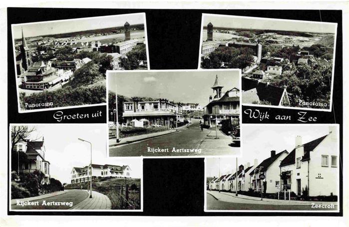 WIJK  AAN ZEE Wyk NL Panorama Rickert Aertszweg Zeecroft