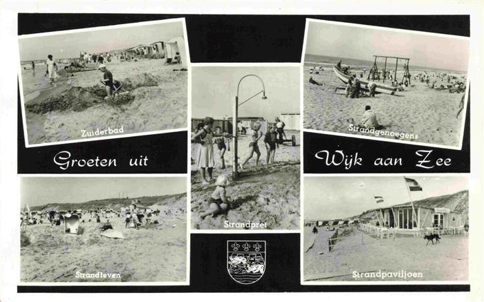 WIJK  AAN ZEE Wyk NL Zuiderbad Strandgenoegens Strandleven Strandpaviljoen