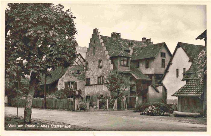 Weil am Rhein Altes Staffelhaus