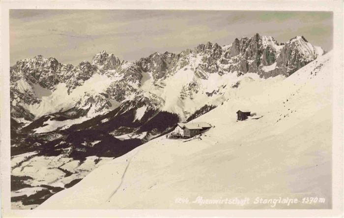 Stanglalpe Stanglalm 1370m Kitzbuehel Tirol AT Alpenwirtschaft Stanglalpe