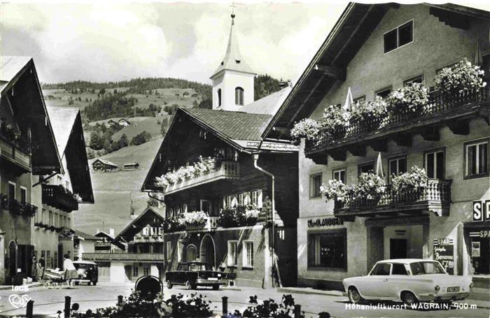 Wagrain  Salzburg AT Ortspartie