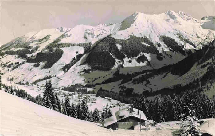 Mittelberg Kleinwalsertal AT mit Buehlalpe