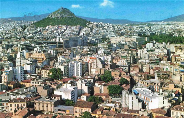 Athen Athenes Greece Panorama