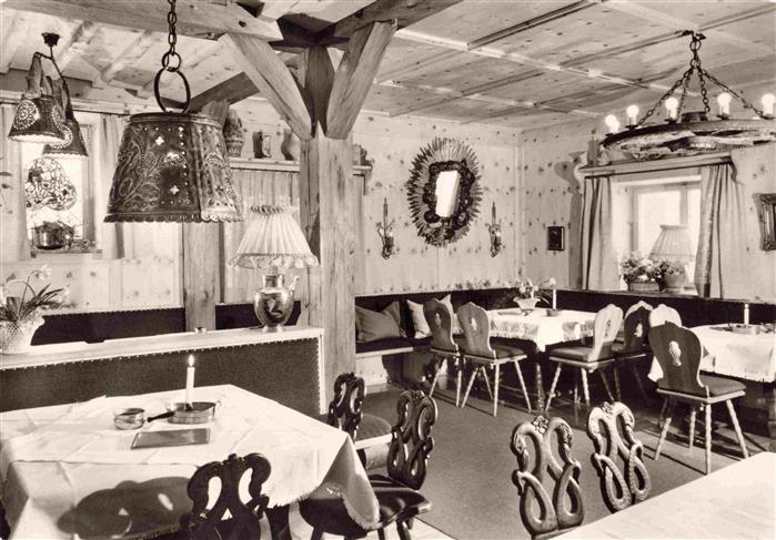 ETTAL Garmisch-Partenkirchen Bayern Gaestehaus Benediktenhof Zirbelstube