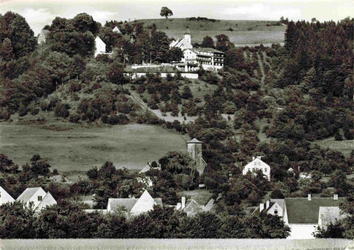 Regensberg Kunreuth Bayern Berggasthof Pension Regensberg Panorama