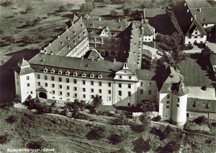 Ellwangen Jagst Schloss Fliegeraufnahme