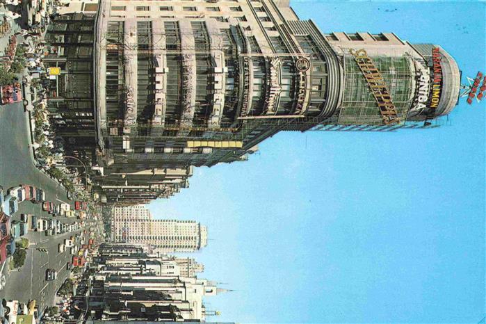 MADRID  ES Edificio de El Capitol y Avenida de Jose Antonio