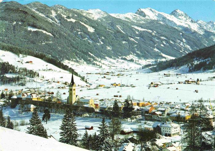 Radstadt AT Panorama mit Radstaedter Tauern