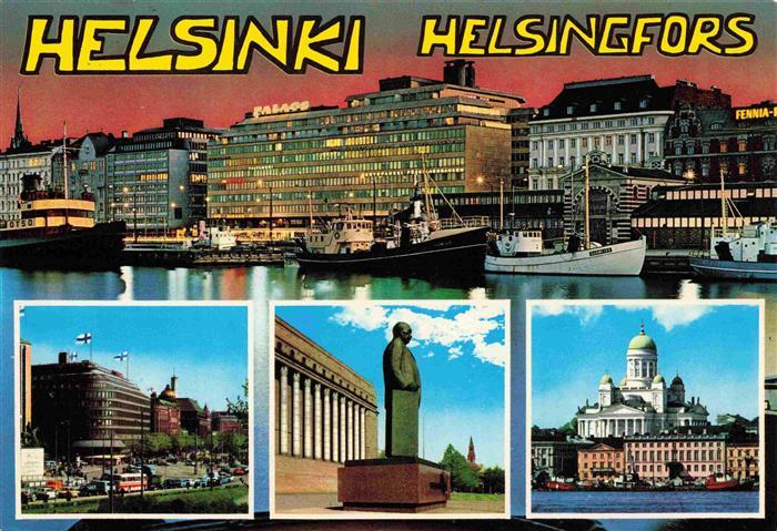 Helsinki Suomi Sehenswuerdigkeiten Teilansichten