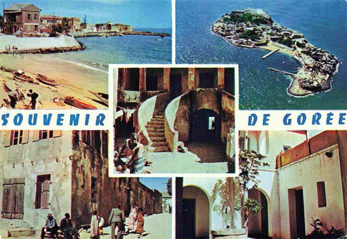 Goree Senegal Le port le de Goree La maison des Exclaves Vieille maison Patio d'