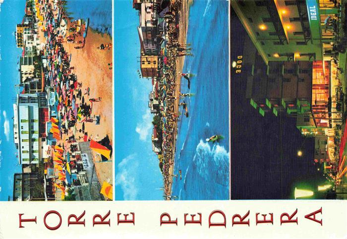 Torre Pedrera Rimini IT Strandpartien Ortsmotiv