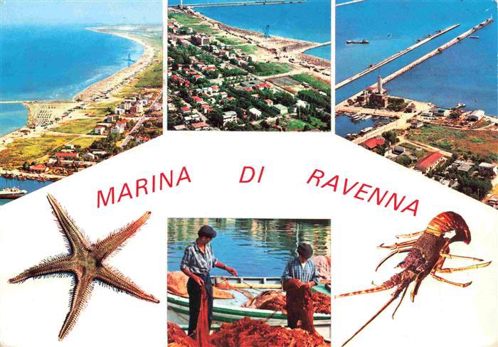 Marina di Ravenna IT Fliegeraufnahmen