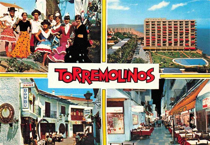 Torremolinos ES Folkloregruppe Hotel Ortspartien