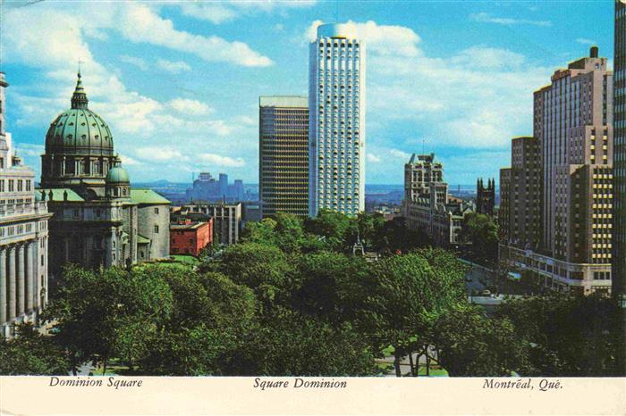 Montreal  Quebec Canada Dominion Square