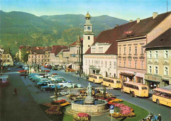 Leoben Steiermark AT Hauptplatz