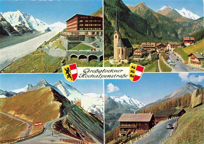 Grossglockner 3798m Kaernten AT Hotel Franz Josef Haus Heiligenblut Hochalpenstr