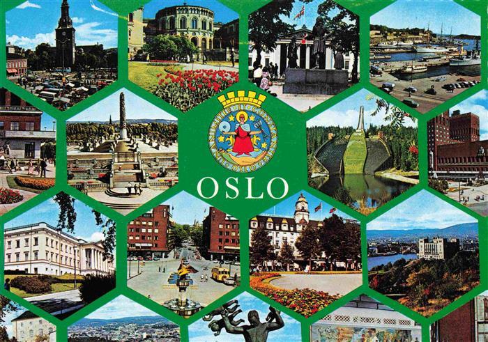 Oslo  Norge Teilansichten
