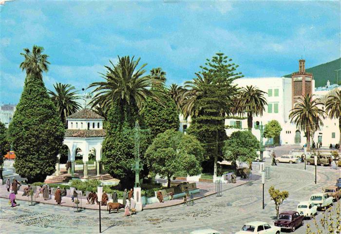 Tetuan Tetouan Maroc Plaza Hassan II