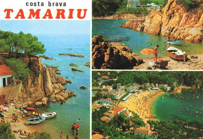 Tamariu Bucht Strandpartien