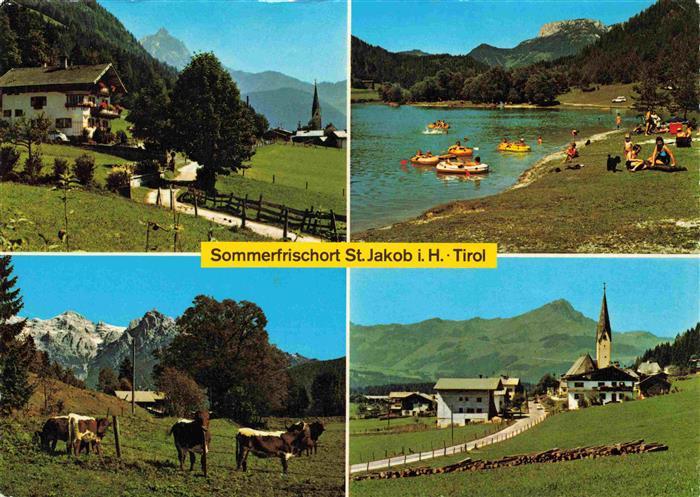 St Jakob Haus Gasthaus Strand Panorama Kirche