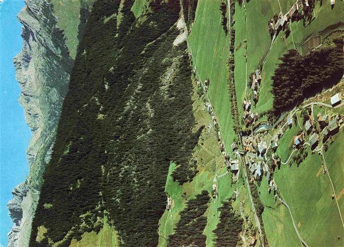 Bach Lechtal Tirol AT Fliegeraufnahme