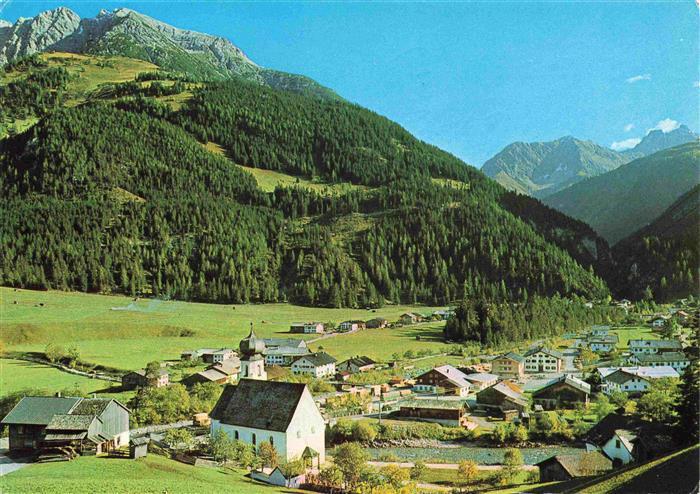 Lechtal Reutte Tirol AT mit Lechtaler Bergen