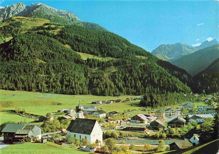 Bach Lechtal Tirol AT mit Lechtaler Bergen