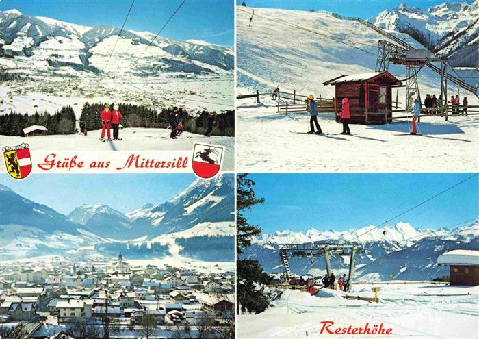 Mittersill Oberpinzgau AT Guggenlift Vogelsanglift Markt mit Felbertauern Panora