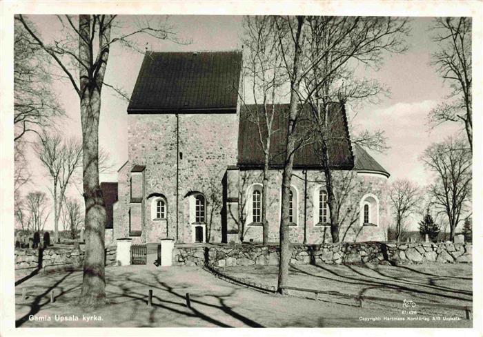 Uppsala Upsala Sweden Gamla Upsala kyrka
