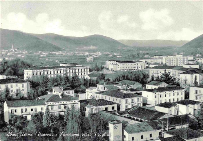 Abano Terme Veneto IT Panorama verso Praglia