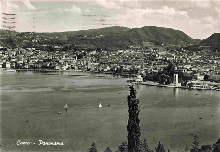 Como  Lago di Como Lombardia IT Panorama