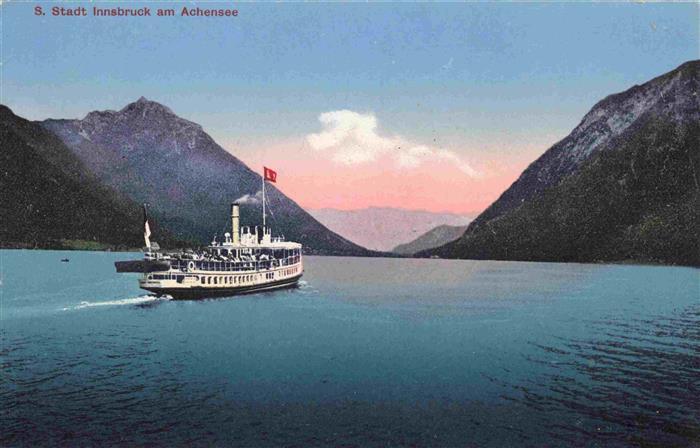Schiffe Ships Navires S. Stadt Innsbruck Achensee