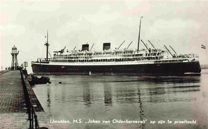 Schiffe Ships Navires M.S. Johan von Oldenbarnevelt
