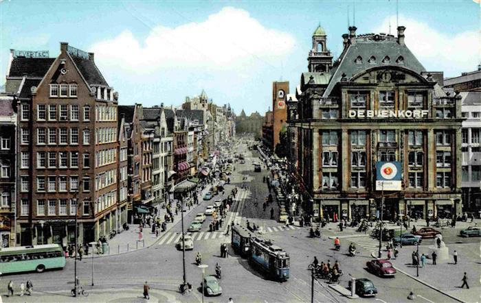 Strassenbahn Tramway-- Amsterdam Damrak