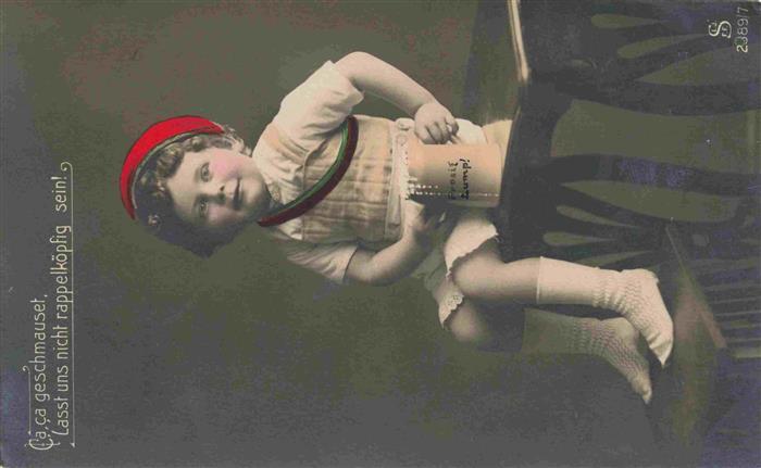 Foto SLJFF Nr. 2987/7 Bier Kind