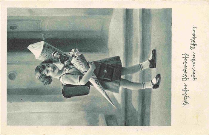 Foto Amag Nr. 40513 Schultüte Mädchen Kind