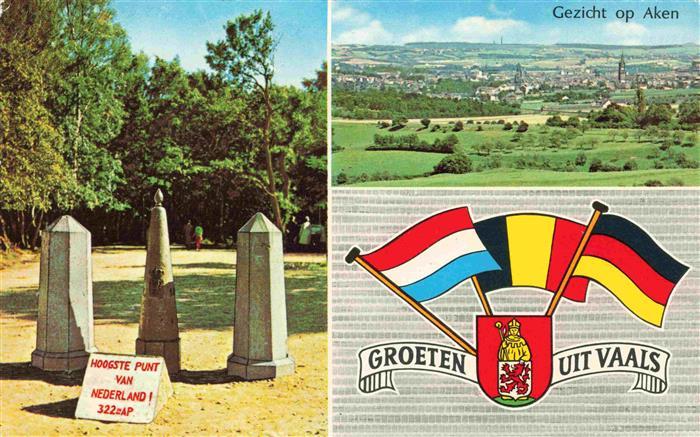 Grenze Douane Zoll Frontiere Border-- Vaals Gezicht op Aken