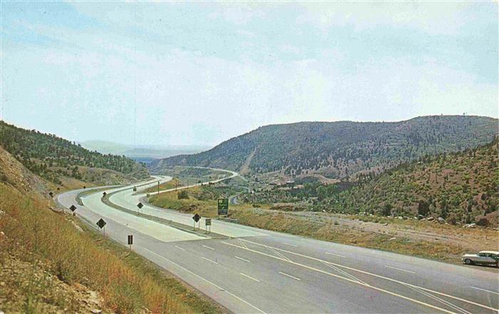 Autobahn Autostrada Autoroute Highway New Mexico Hyway Elevation Feet Gateway We