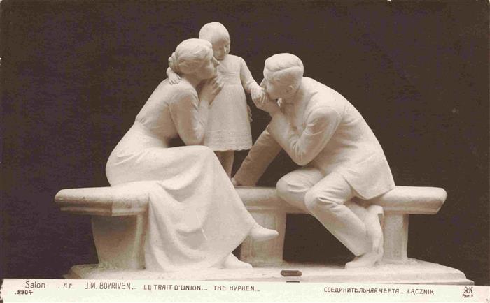 Foto AN Paris (Noyer) Nr. 2904 Salon A.F. J.M. Boyriven Trait Uni