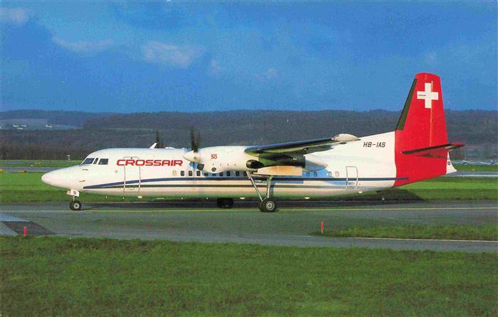 Flugzeuge Zivil Crossair HB IAS 20220 Zuerich