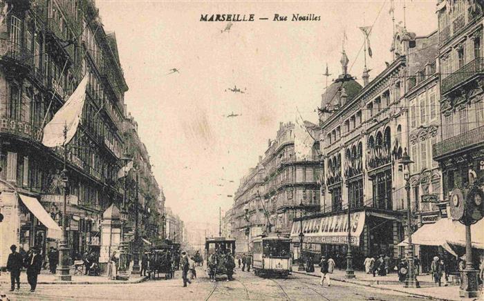 Strassenbahn Tramway-- Marseille Rue Neailles
