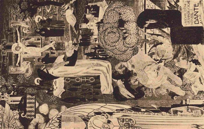 Jesus Christus Christentum Saint-Esprit Paul Tournon Dante et Giote Fresque de B