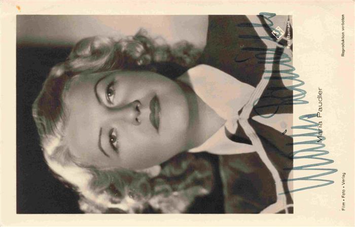 Foto Ufa-Baumann Nr. 2235 Maria Paudler Autogramm