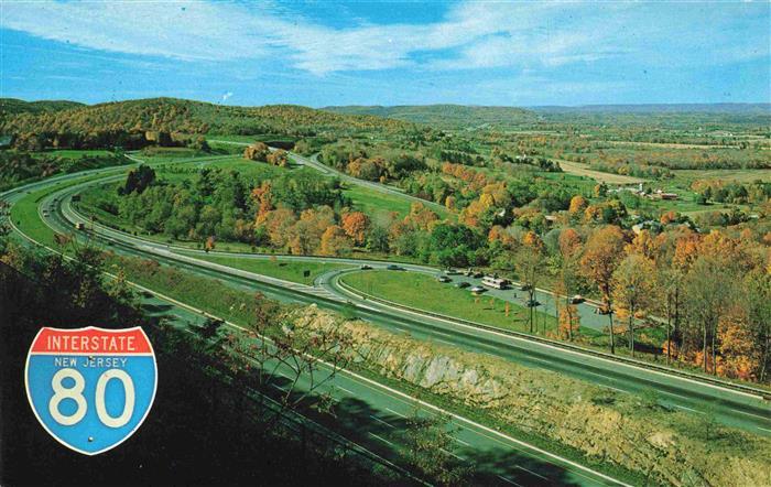 Autobahn Autostrada Autoroute Highway Interstate Route 80 Allamuchy Warren Count