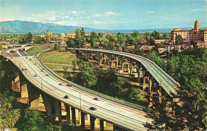 Autobahn Autostrada Autoroute Highway Arrayo Seco Colorado Street Bridges Pasade